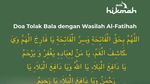 4 Doa Tolak Bala untuk Zikir Pagi dan Petang