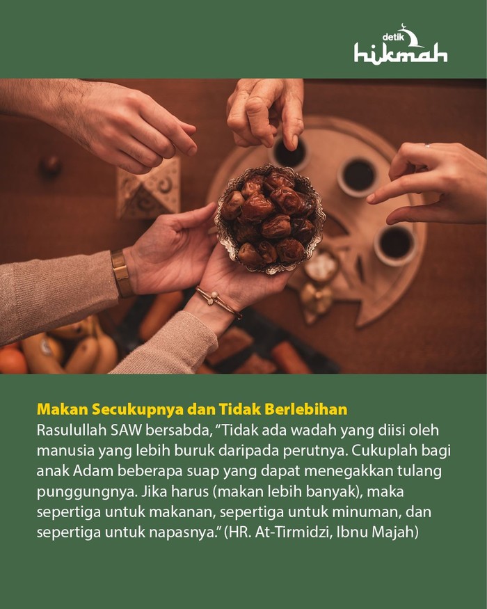 Infografis rahasia Rasulullah jarang sakit
