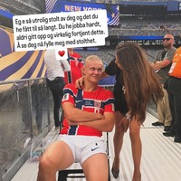 Melalui unggahan di Instagram Story, Isabel pun menuliskan pesan menyentuh untuk Haaland yang sukses mengantarkan Norwegia ke babak perempat final Piala Dunia 2026. Aku sangat bangga padamu dan atas semua yang telah kamu capai sejauh ini. Kamu telah bekerja keras, tidak pernah menyerah, dan benar-benar pantas mendapatkan semua ini. Melihatmu sekarang membuat hatiku dipenuhi rasa bangga,” tulisnya. Foto: Dok. Instagram