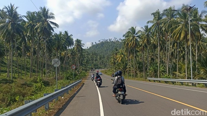 Jalur Pesisir Selatan (JLS) ruas Brumbun-Sine di Tulungagung