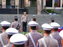 Kakorlantas Bicara Filosofi Singkong, Ajak Jajaran Jaga Marwah-Ikhlas Layani Masyarakat