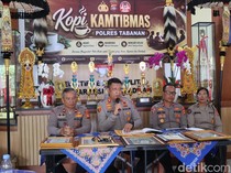 Polres Tabanan Bongkar Belasan Kasus Pencurian-Narkoba dalam 2 Bulan
