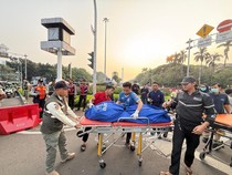 Driver Ojol Tewas Akibat Kecelakaan di Patung Kuda Jakpus