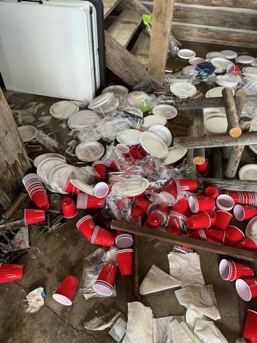 Kisah Carsen & Travis, pasangan yang dekorasi nikahannya dihancurkan vandalisme brutal, namun berakhir bahagia berkat aksi gotong royong warga setempat.