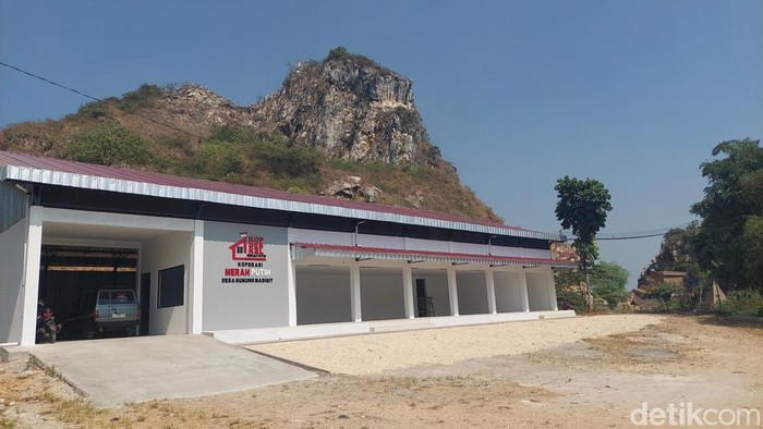 Lokasi Kopdes Merah Putih di Atas Gunungmasigit.
