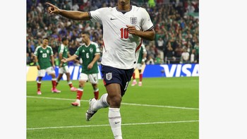 Jude Bellingham mencetak dua gol dalam waktu singkat. Foto: X.com
