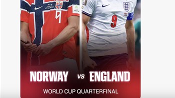 Di perempatfinal, Inggris akan berjumpa dengan Norwegia. Foto: X.com