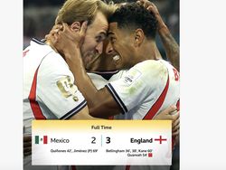 Inggris vs Meksiko Gila Banget, Linimasa Bergemuruh
