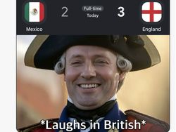 Ditaklukkan Inggris, Perjuangan Meksiko Raih Respek Netizen