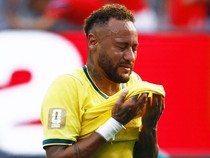 Tangis Neymar di Laga Terakhir Bersama Timnas Brasil