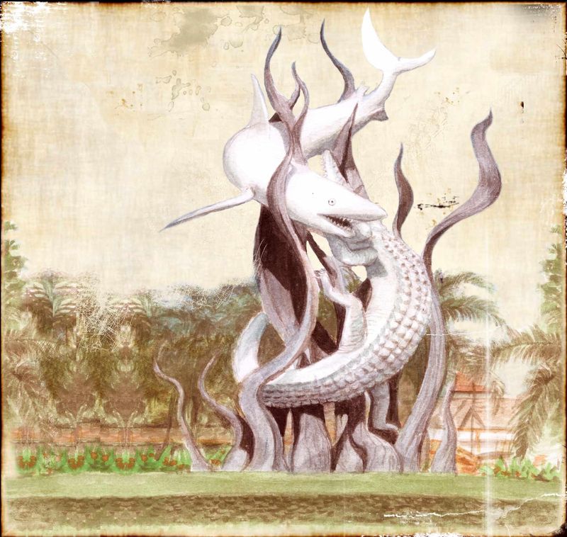 Patung Suroboyo.