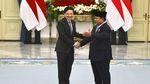 Prabowo Sambut PM Singapura di Istana Merdeka