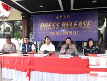 4 Orang Ditangkap Usai Keroyok-Bakar Motor Pesilat di Boyolali