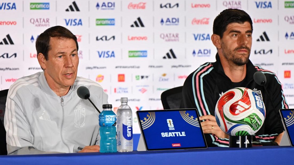 Rudi Garcia, Thibaut Courtois Rudi Garcia, Thibaut Courtois