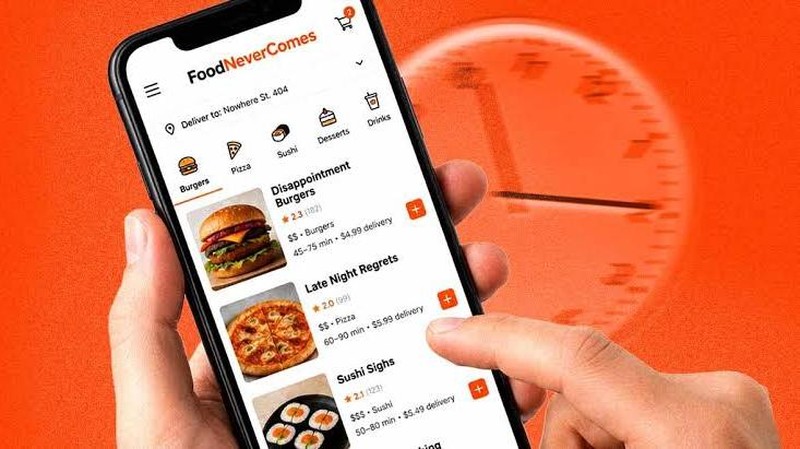 Unik! Aplikasi Ini Bikin Pengguna Bisa Pesan Makanan, tapi Tak Akan Diantar