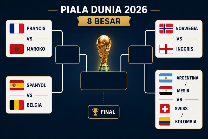 8 Besar Piala Dunia 2026 8 Besar Piala Dunia 2026