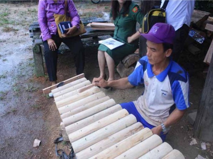 Alat musik tradisional jatung utang khas Kaltara.