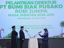 Lantik Direktur PT BSP, Bupati Siak Minta Tancap Gas-Tuntaskan 3 PR Besar