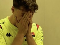 Tangis Diggia usai Resmi Berpisah dengan Tim Balap Rossi