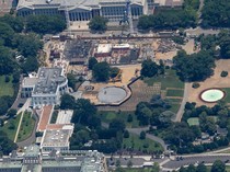Selain Ballroom Megah, Trump Juga Bangun Helipad Baru di Gedung Putih