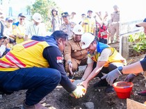 Perkuat Konektivitas, Gubernur Sulsel Groundbreaking Jembatan Sungai Maros A