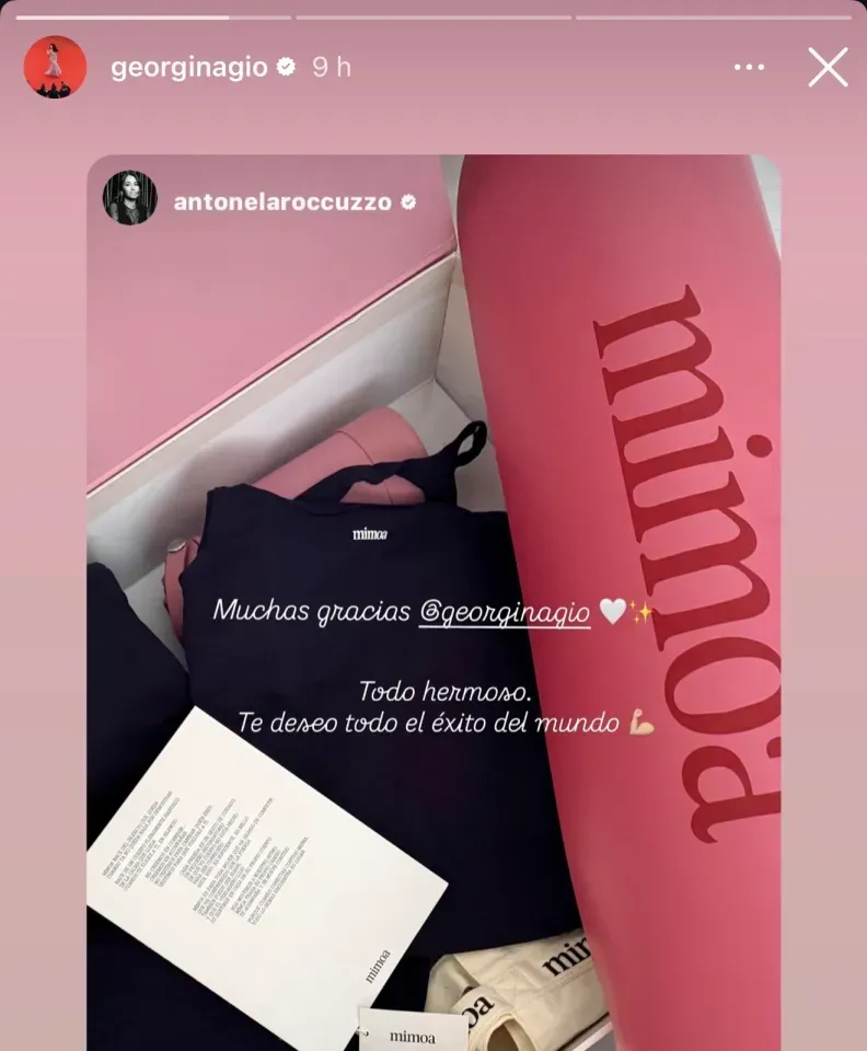 Hadiah Georgina Rodriguez untuk Antonela Roccuzo