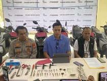 Polisi Tangkap 8 Maling di Depok, Temukan Motor Curian hingga Tali Pocong