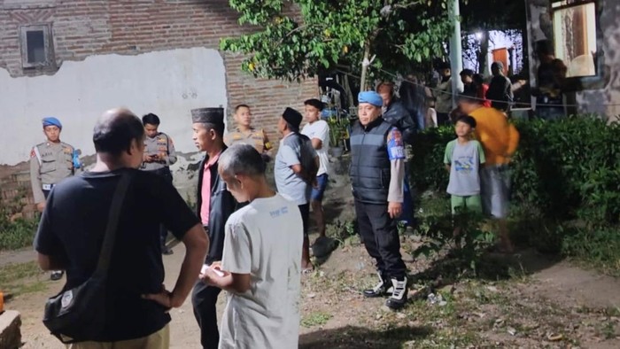 Lokasi rumah suami bacok istri di Bondowoso.
