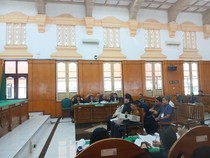 Eks Pj Walkot Tebing Tinggi Jadi Saksi Korupsi Smartboard di PN Medan