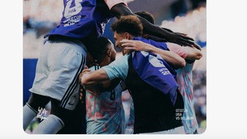 Akun fans Belgia menyindir AS bahwa olahraga ini dinamakan football, bukan soccer seperti di AS. Foto: X.com