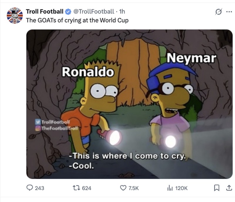 Meme Ronaldo Piala Dunia