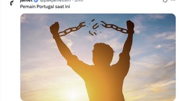 Pemain Portugal saat ini.... Foto: X.com