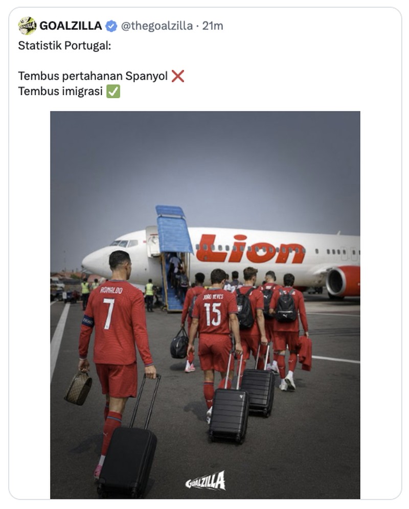 Meme Ronaldo Piala Dunia