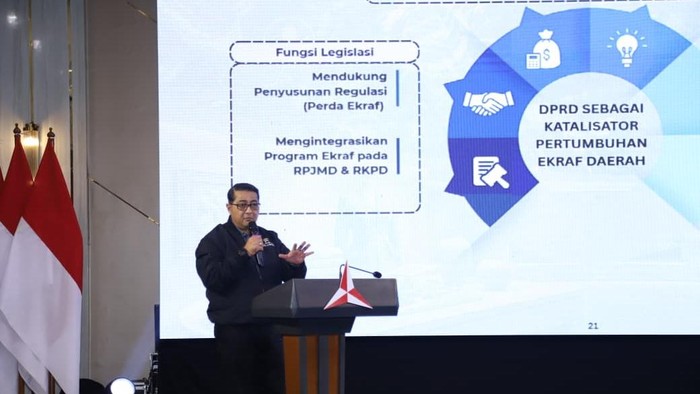 Menteri Ekonomi Kreatif/Kepala Badan Ekonomi Kreatif Teuku Riefky Harsya