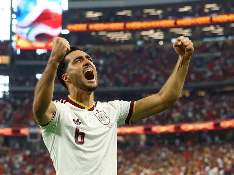 Gol Merino Akhiri Mimpi Ronaldo di Piala Dunia