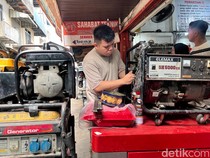 Pemadaman Listrik Bergilir Bikin Tukang Servis Genset Banjir Orderan