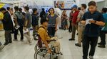 Penuh Harapan, Penyandang Disabilitas dan Orang Tua Padati Job Fair Bekasi