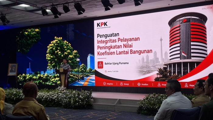 Perwakilan Tim Koordinasi dan Supervisi Wilayah II KPK, Bakhtiar Ujang Purnama