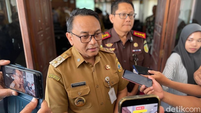 Plt Bupati Pati Risma Ardhi Chandra di kantor Bupati Pati, Selasa (7/7/2026).