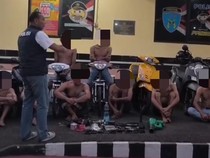 Polisi Bubarkan Balap Liar di Cileungsi Bogor, 9 Orang Ditangkap