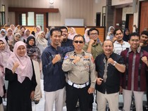 Polisi Gresik Gandeng Guru Tanamkan Budaya Tertib Lalu Lintas Sejak Dini