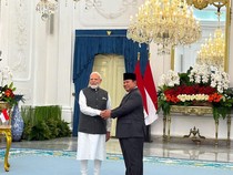 Prabowo Terima PM India di Istana Merdeka, Disambut Upacara Kenegaraan