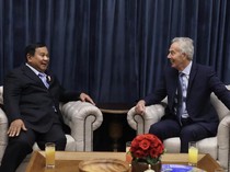 Prabowo Terima Eks PM Inggris Tony Blair di Kertanegara Semalam, Bahas Apa?
