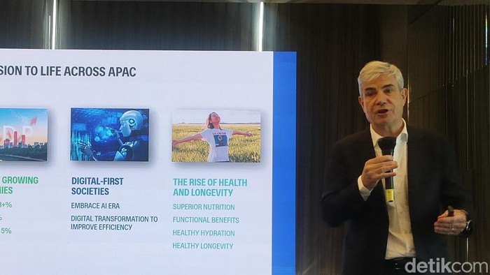 President Danone Asia Pacific, Bruno Chevot