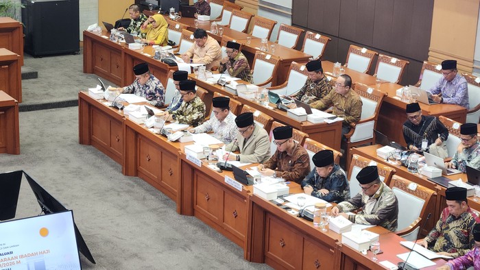 Rapat Kemenhaj di DPR (Adrial/detikcom)