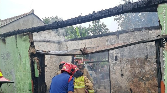 Ruko di Bogor ludes akibat kebakaran (dok.Damkar Bogor)