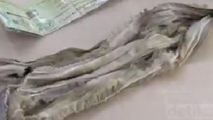 Video Penampakan Tali Pocong Jadi Barbuk Kasus Pencurian Motor di Depok