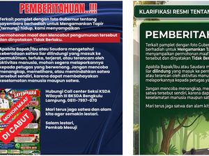 Sayembara Tangkap Tapir Senilai Rp 50 Juta di Mesuji Dicabut, Ini Alasannya