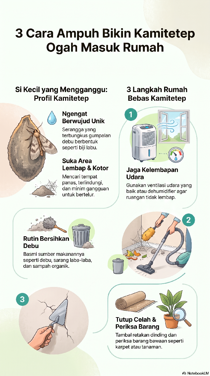 Cara cegah kamitetep masuk rumah.