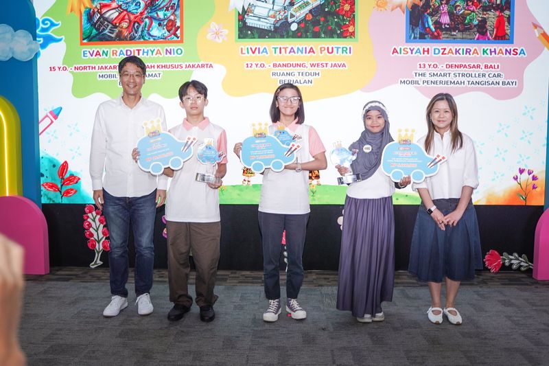 daftar pemenang Toyota Dream Car Art Contest (TDCAC) ke-19.